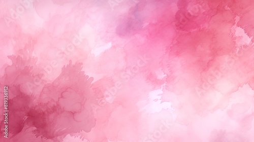 A pink and rosy abstract watercolor background with dreamy hues and textures.