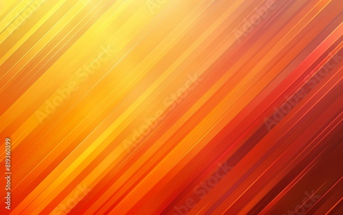 Soft gradient orange background with sharp diagonal stripes.