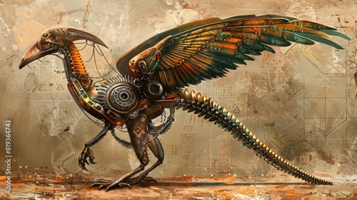 Steampunk Ornithocheirus photo