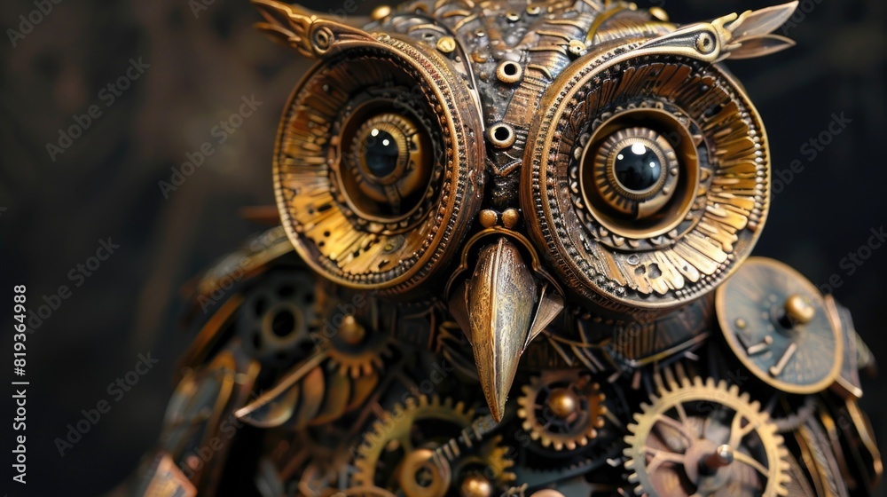 Steampunk Owl.