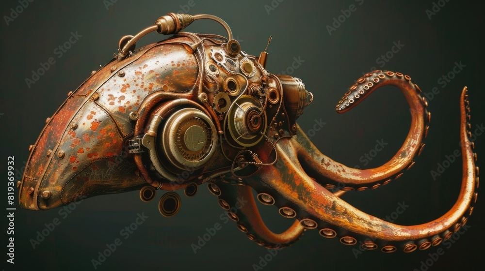 Steampunk Squid Steampunk Squid