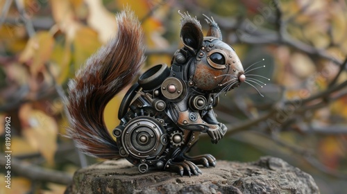 Steampunk Squirrel © Vladyslav  Andrukhiv