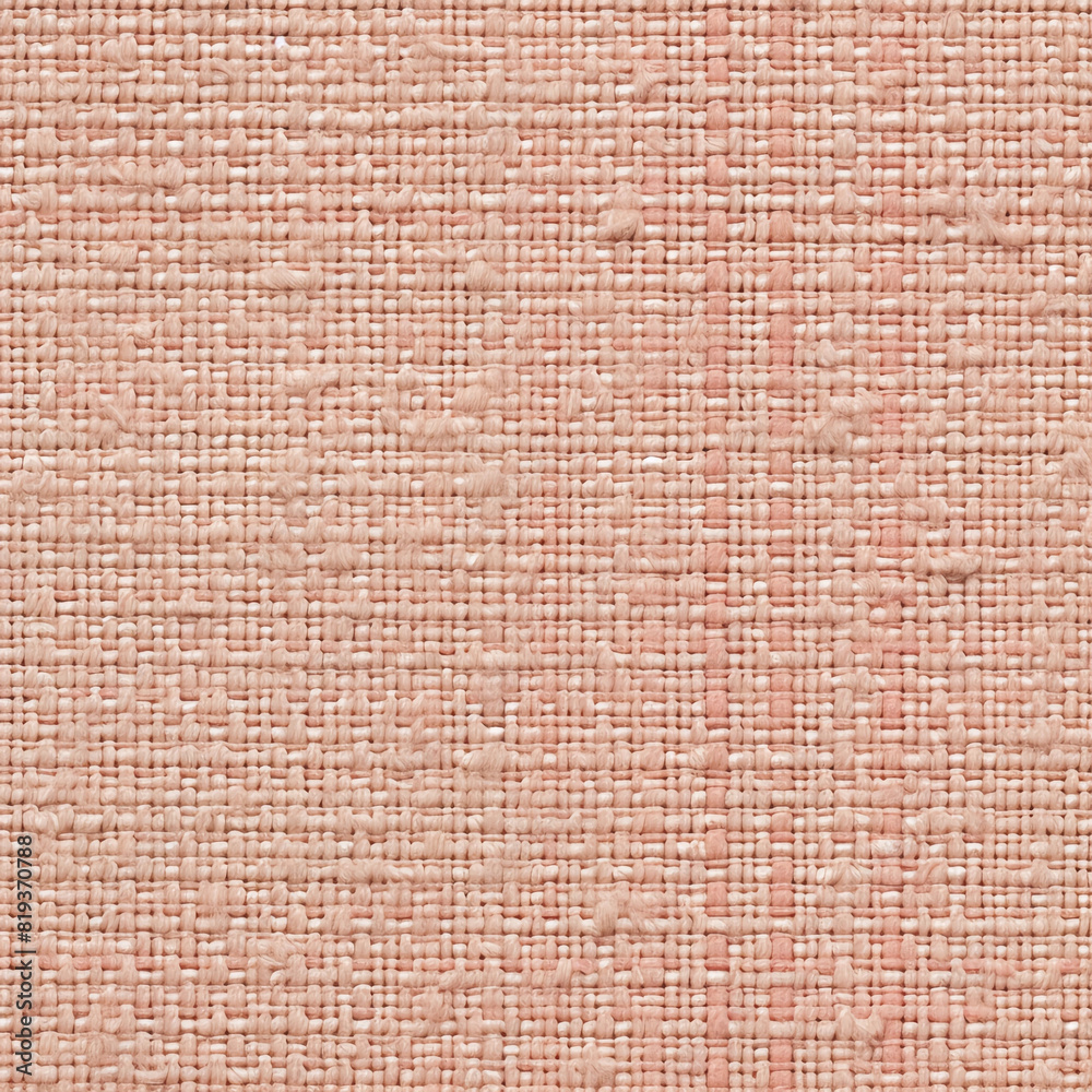 Peach linen woven fabric texture, seamless pattern Peach linen woven fabric texture, seamless pattern