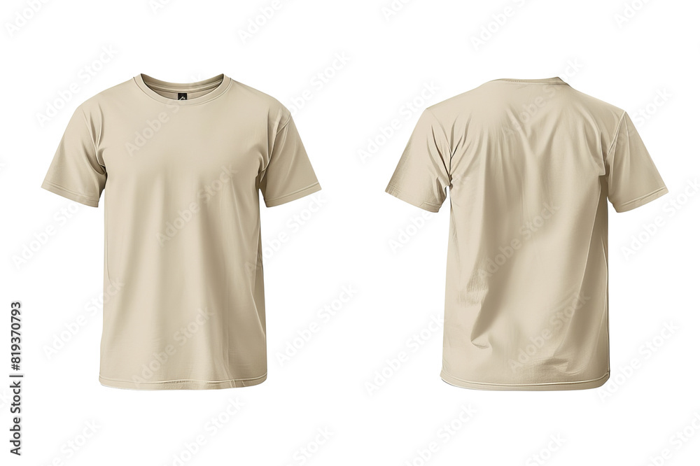 Blank white t-shirts that you can use to place your promotional designs on. A plain t-shirt that you can use for any design with a transparent background.