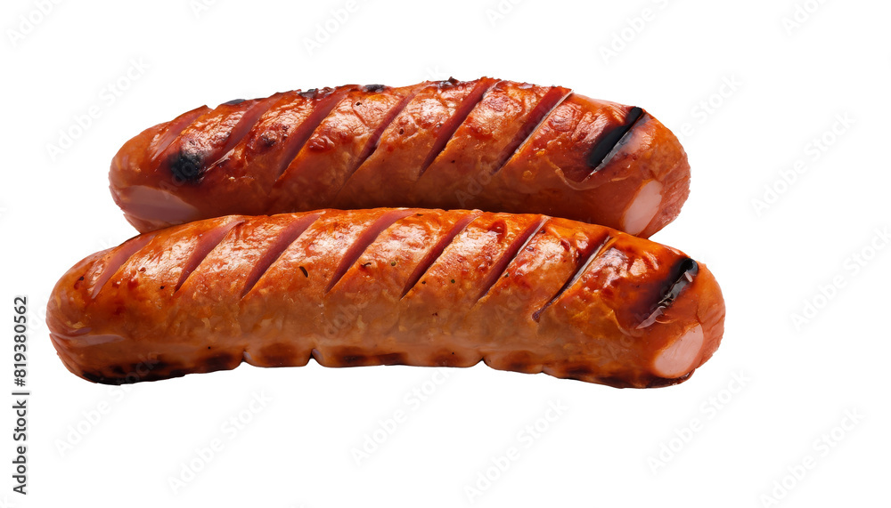 sausages on a white background, png sausages on a white background, png