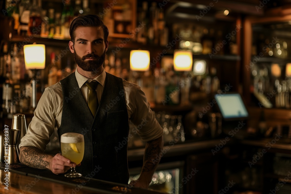 man in bar man in bar