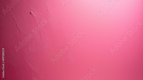 A pink wall with a brush stroke on it