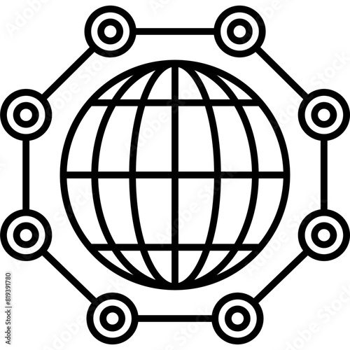 Global Network Icon