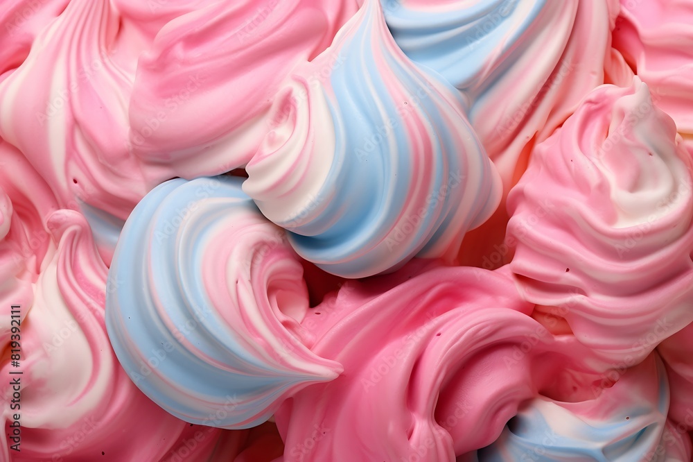 Bubble gum ice cream texture Bubble gum ice cream texture