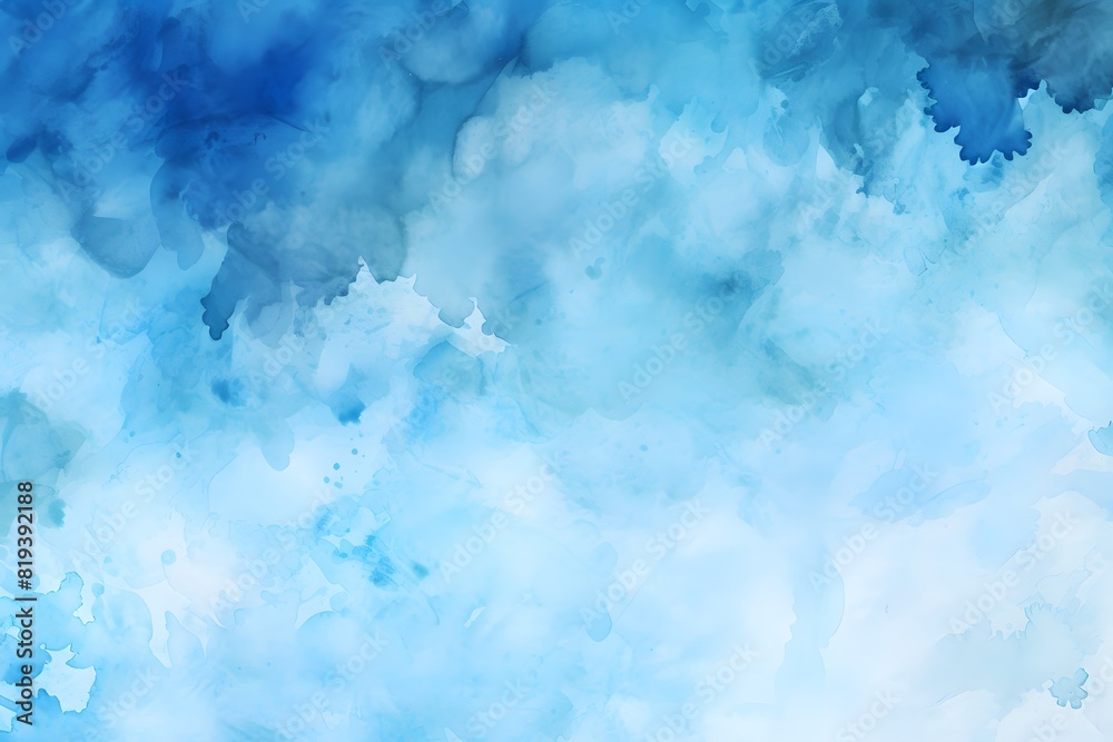 Abstract blue watercolor background Abstract blue watercolor background