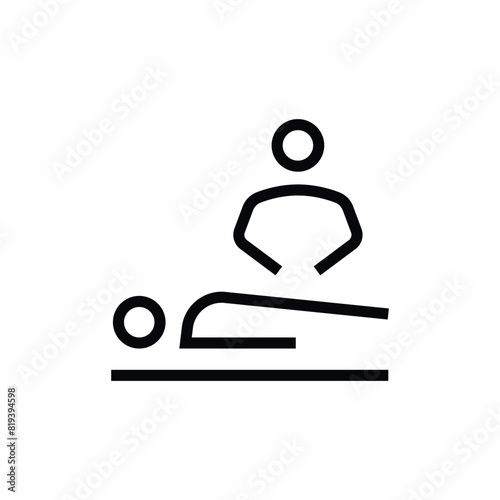 massage spa relaxation therapy icon
