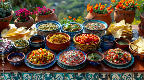 Vibrant AI Rendered Mexican Culinary Ingredients © Nicolas