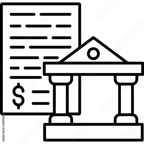 Bank Statement Icon