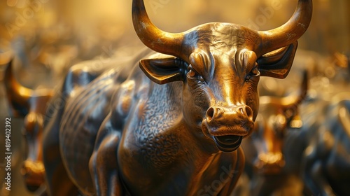 Bulls are prevalent in the financial markets