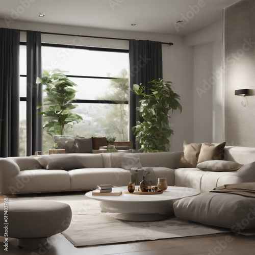 interior, room, modern interior, living room, bedroom