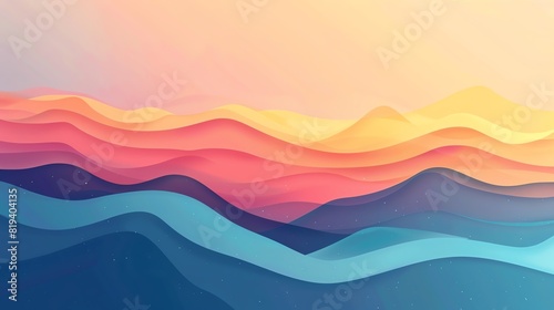 backgrounds flat design top view gradient theme water color Analogous Color Scheme