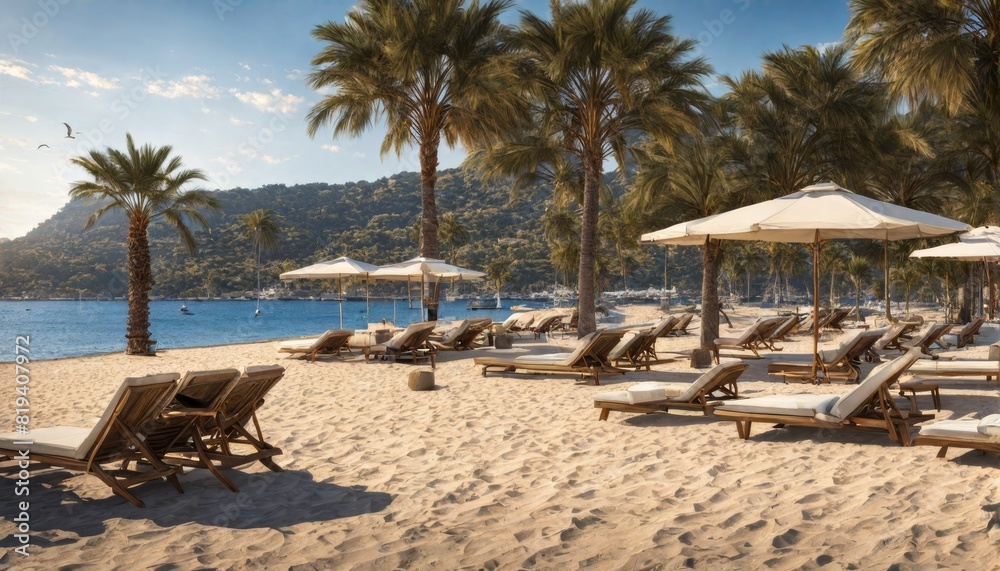 Tropischer Strand zum Urlaub machen Tropischer Strand zum Urlaub machen