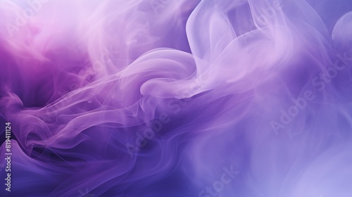 Purple and white smoke, abstract background