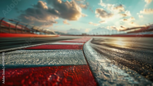 Race track background