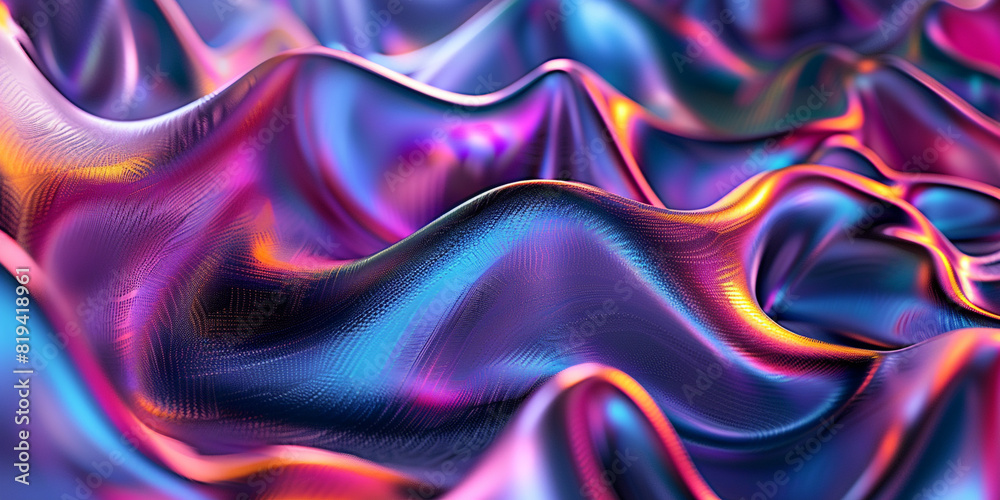 Obraz premium abstract purple 3d background with wave