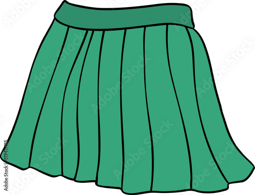 Retro Sport tennis skirt accessory