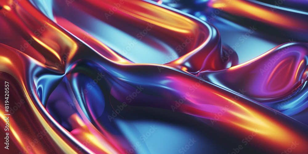 Fototapeta premium abstract background with waves