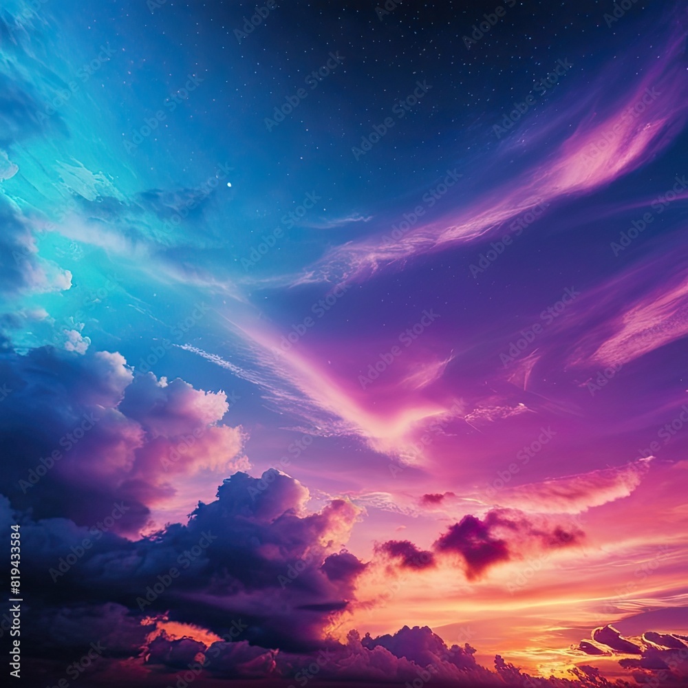 Obraz premium sky with clouds