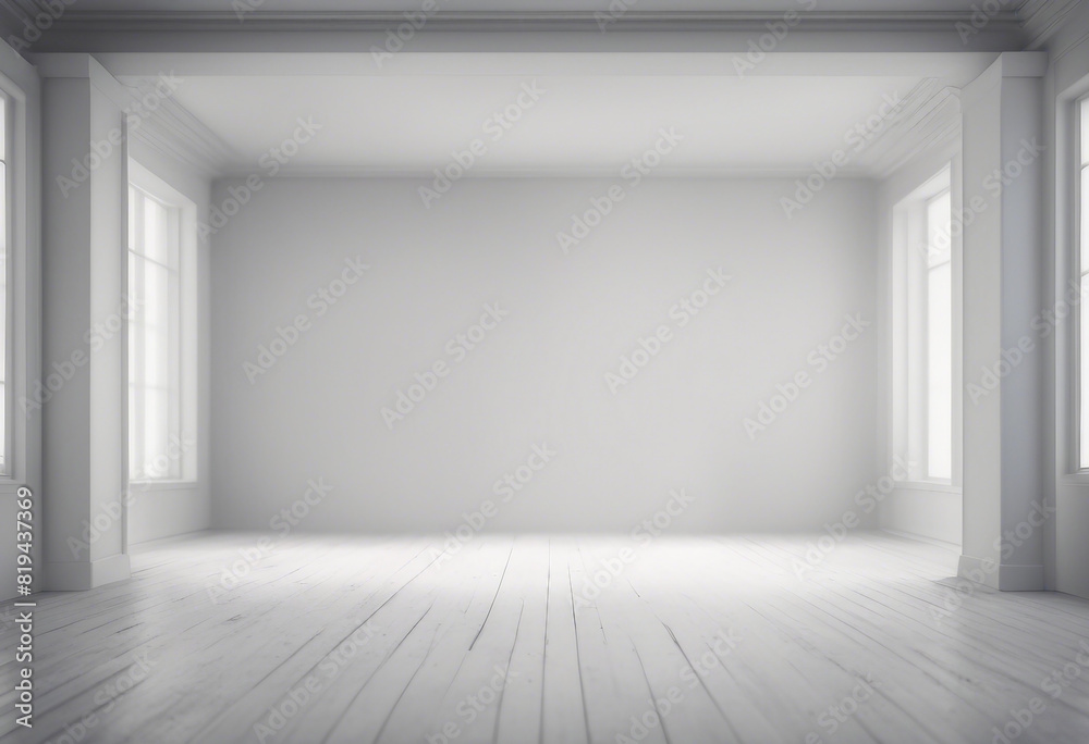White open space blank wall White open space blank wall