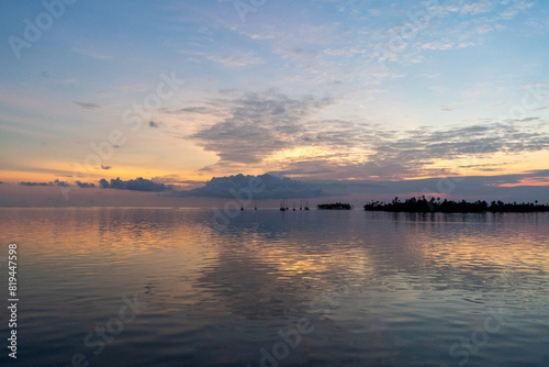 sunrise over the sea