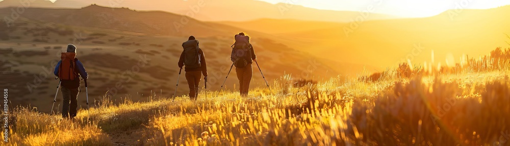 Φωτογραφία Golden Hour Hikes Take advantage of the soft, warm light of sunrise or sunset to