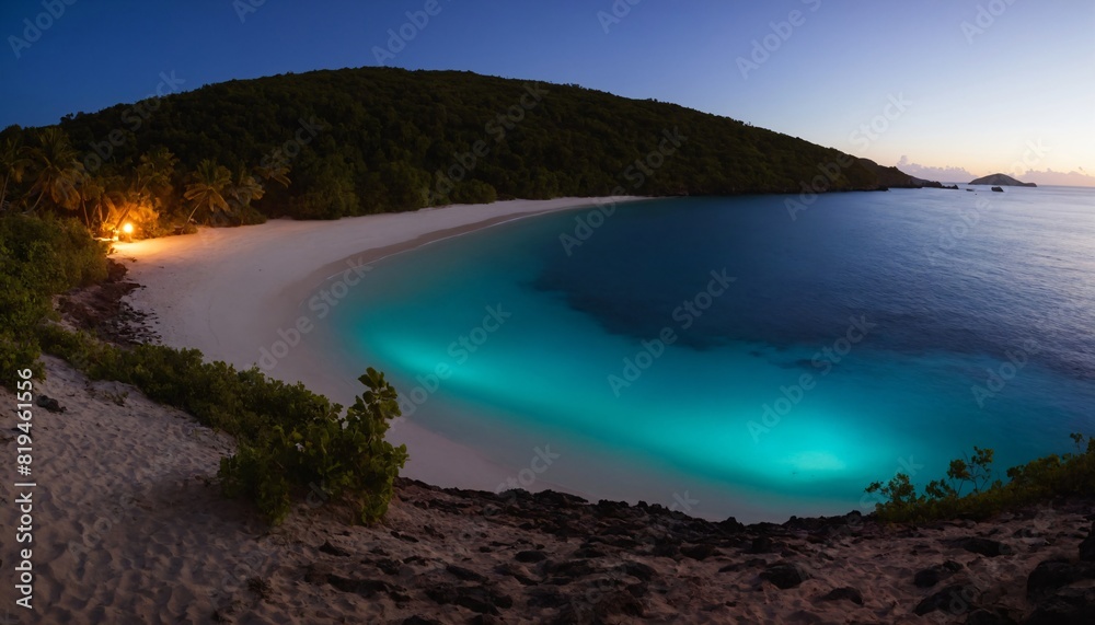 Bioluminescent Beaches (Various locations): Some beaches around the world, like Mosquito Bay in Vieques, Puerto Rico,