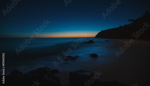 Beach in the evening 