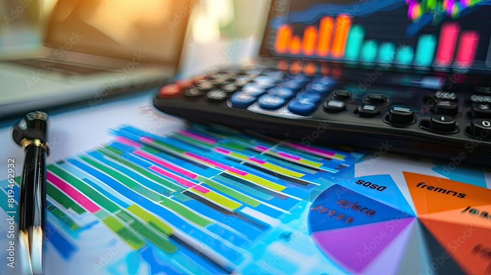 Business audit stock financial finance management on analysis data strategy with graph accounting marketing or report chart economy investment research profit concept Business audit stock financial finance management on analysis data strategy with graph accounting marketing or report chart economy investment research profit concept