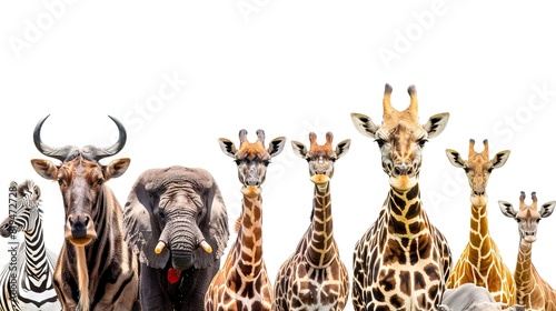 Wonderful Group of wild african animals