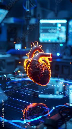 Futuristic Heart Surgery Simulation in a Digital Medical Lab