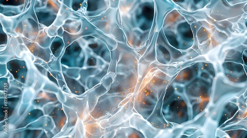 Intricate Neural Web of Interconnected Pathways Representing Computational Memory Retention