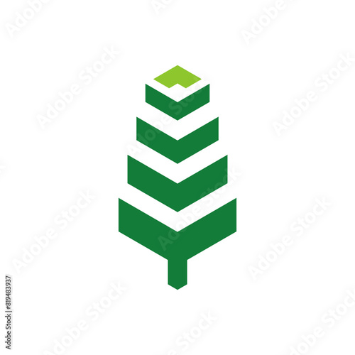 sequoia.epsabstract vector design logo, modern paste, simple symbol, sequoia icon logo