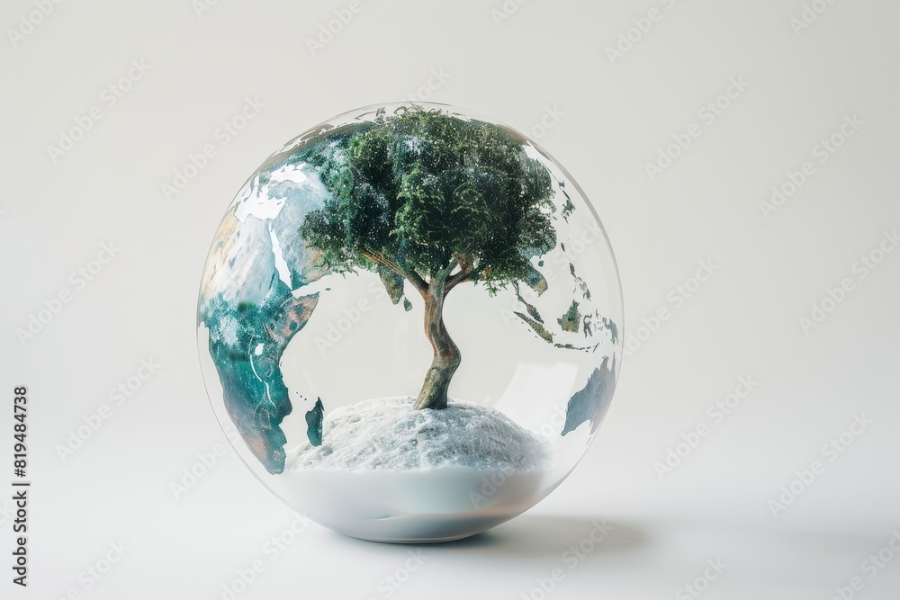 Realistic photograph of a complete Climate Change Solutions,solid stark white background, focused lighting Realistic photograph of a complete Climate Change Solutions,solid stark white background, focused lighting