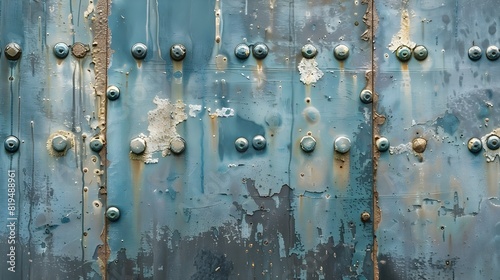 Weathered Metal Surface in Soft Watercolor Hues