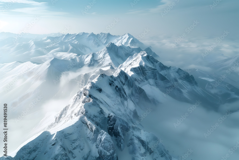 Obraz premium landscape with snow