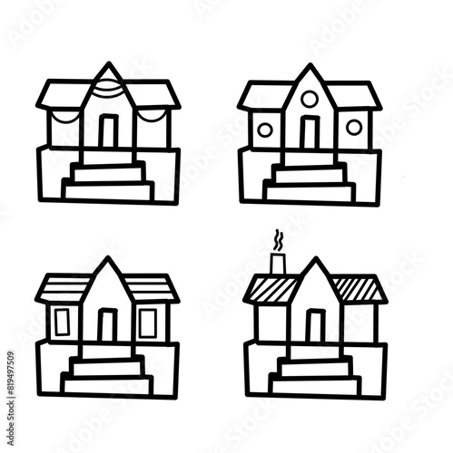 Icon set home 