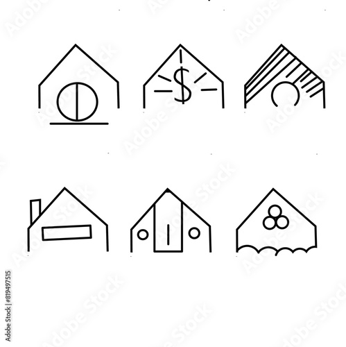 Icon set home 