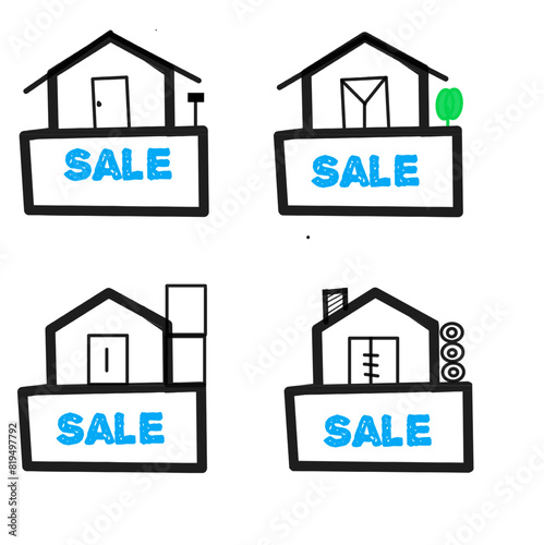 Icon set home 