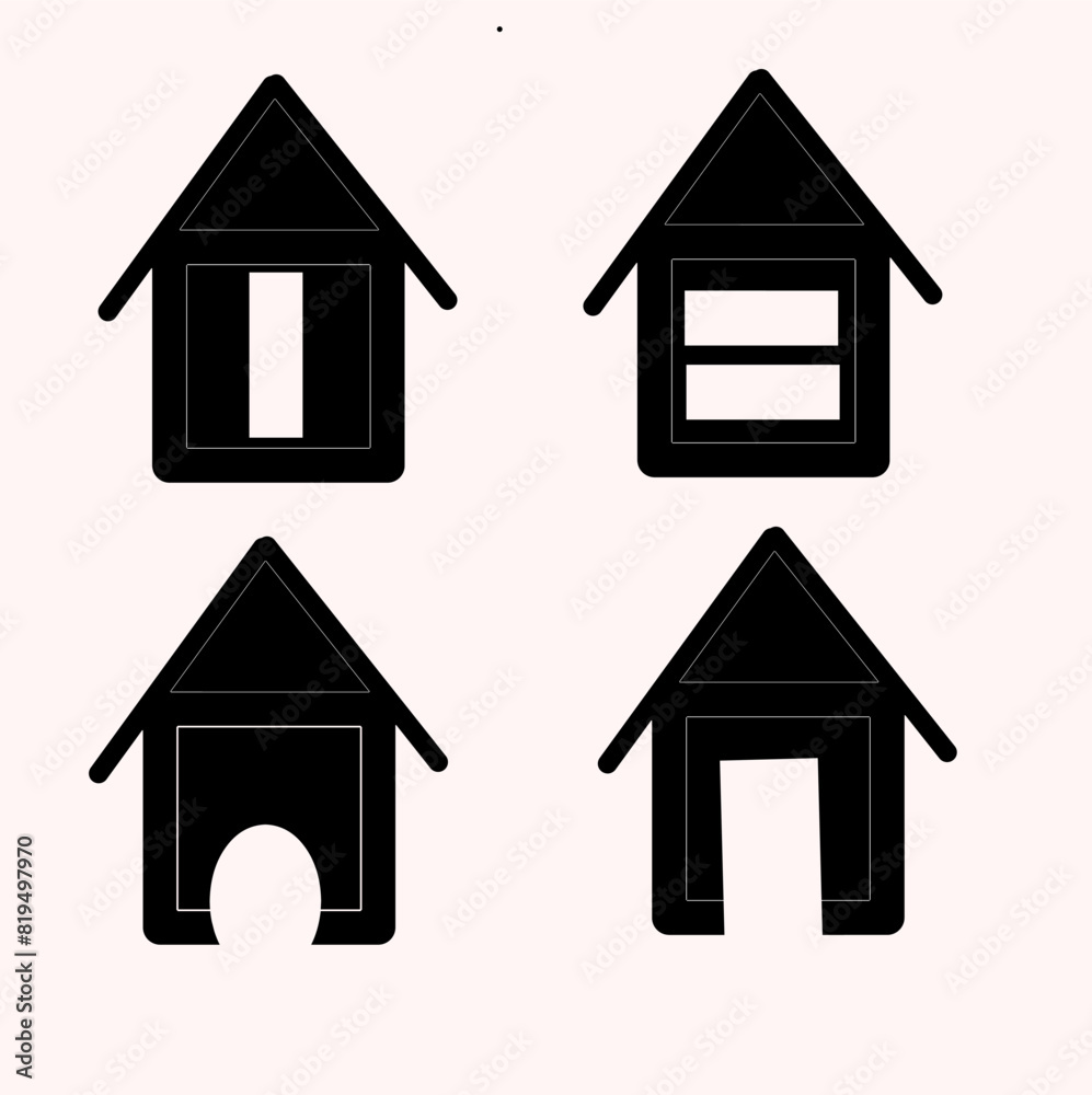 Icon set home 