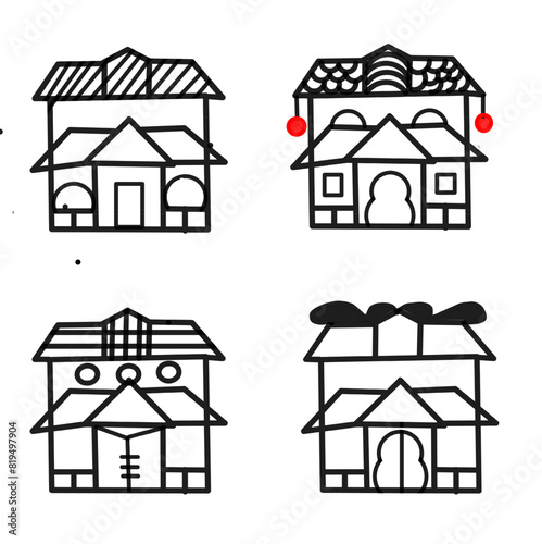 Icon set home 