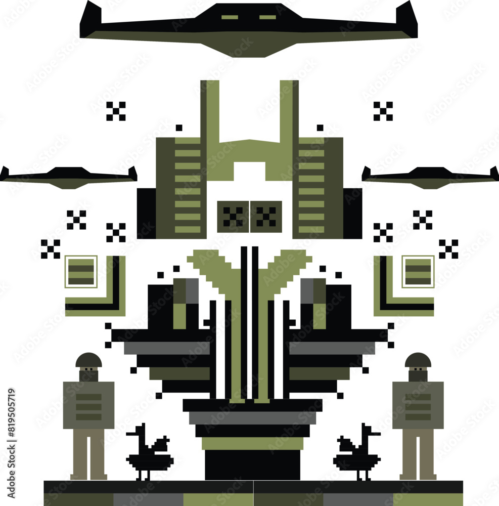 Obraz premium embroidered