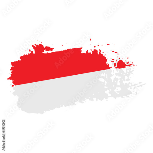 Brush Indonesia Flag