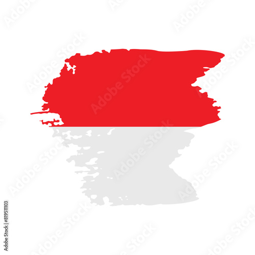 Brush Indonesia Flag