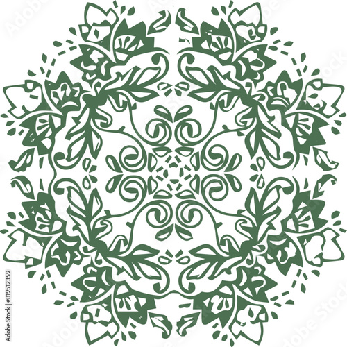 Beautiful mandala art, vector mandala design