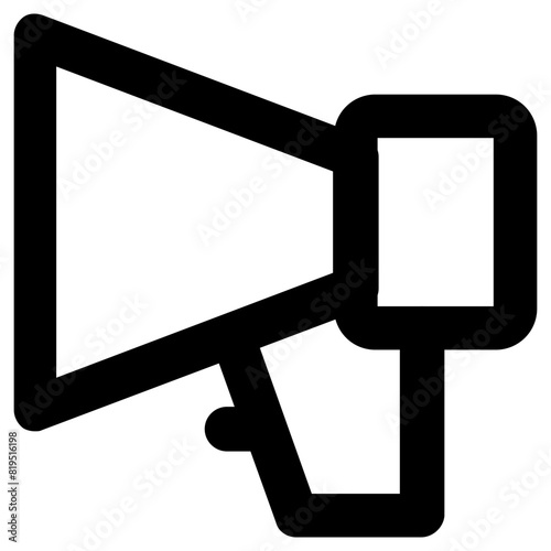 loud speaker icon, simple vector design
